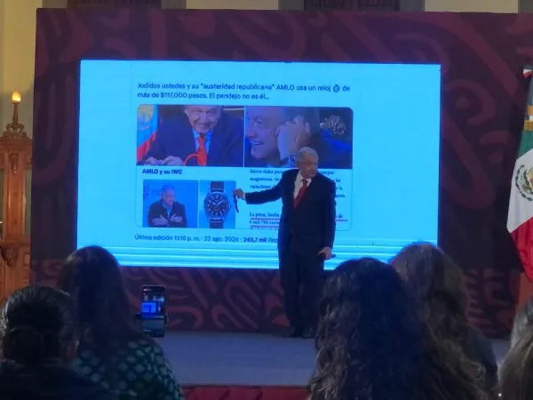 El presidente desmintió los rumores sobre el valor de su reloj