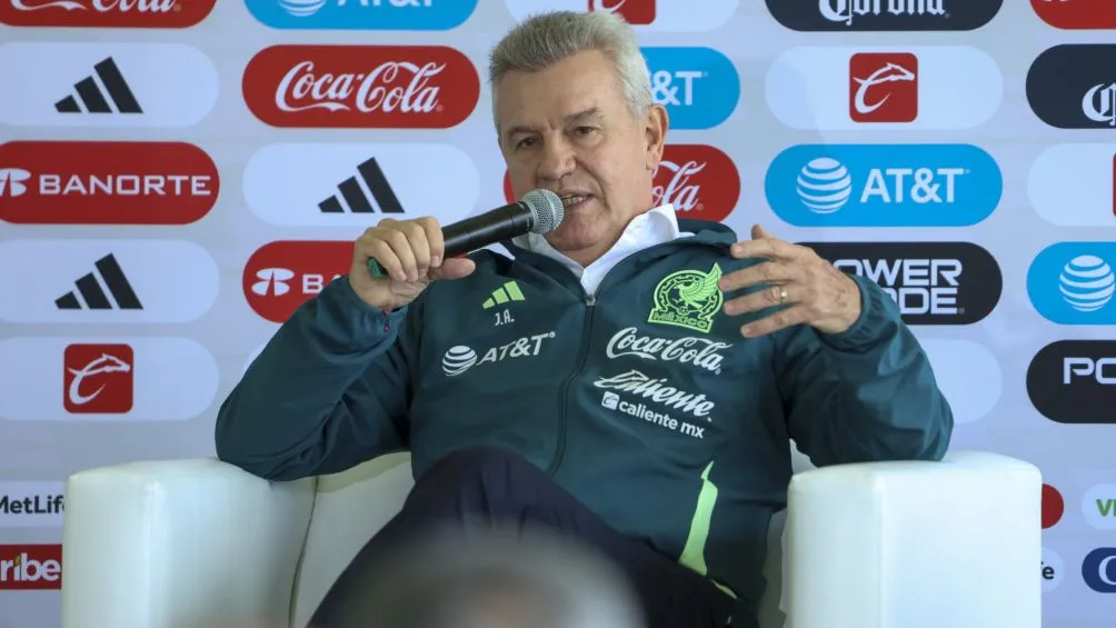 Javier Aguirre en presentación como entrenador de la Selección