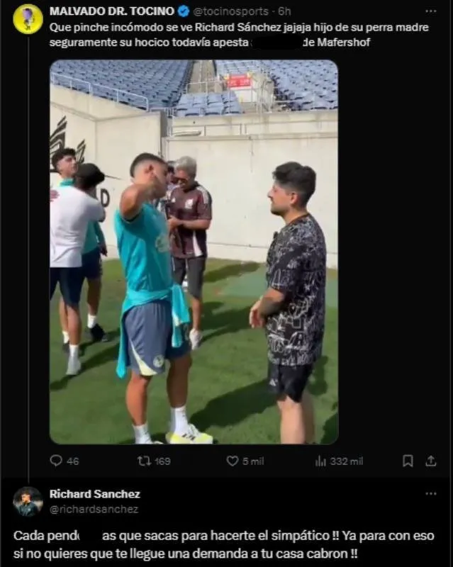 Sánchez estalló contra las habladurías