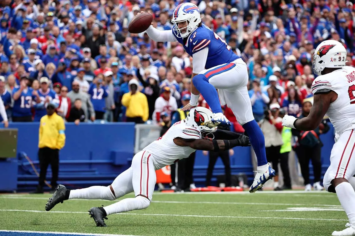 AP Allen pasa sobre ofensivo para anotar