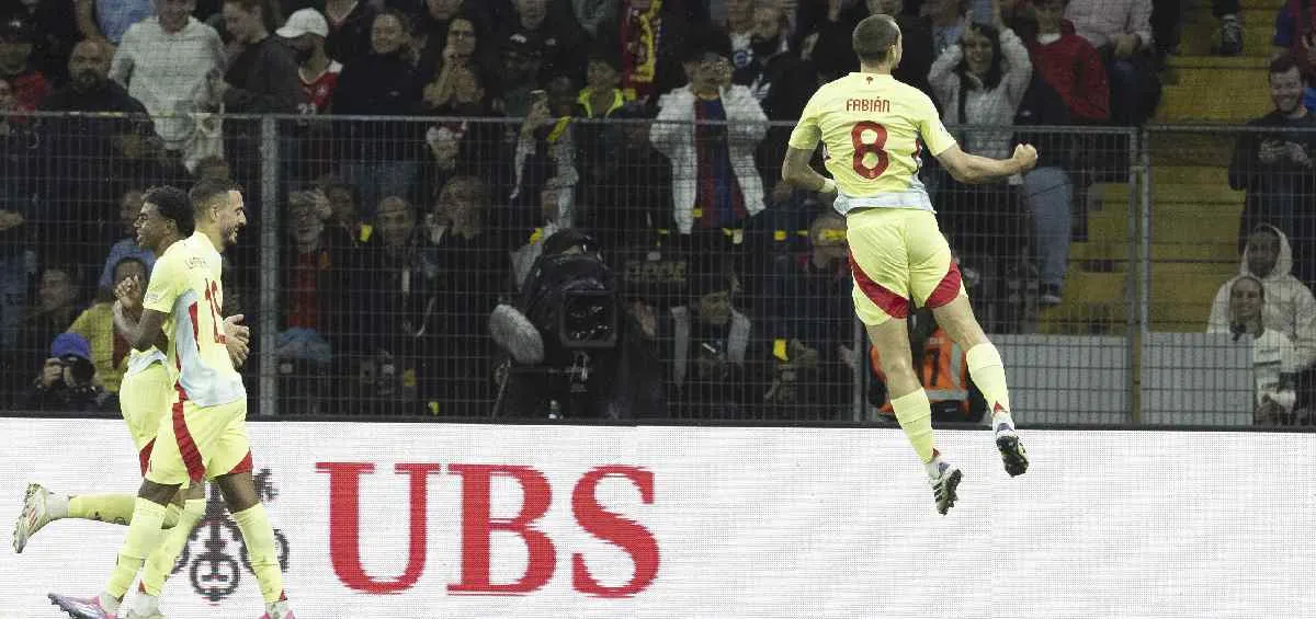 Fabián Ruiz firmó doblete