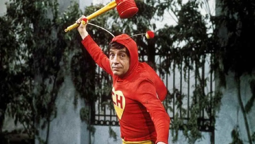 El Chapulín Colorado es otro de los históricos personajes de Chespirito.