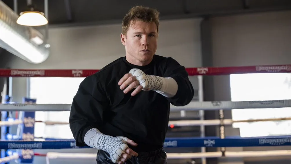 El pugilista mexicano en su día a día