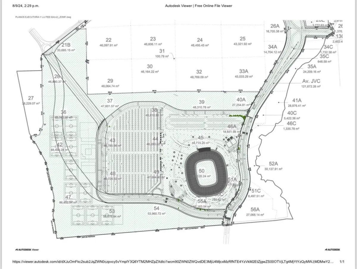 El plano de lo que quiere el Guadalajara