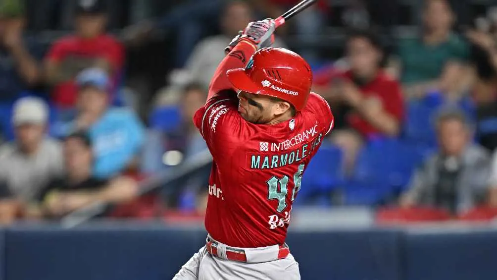 Marmolejos conectó un HR