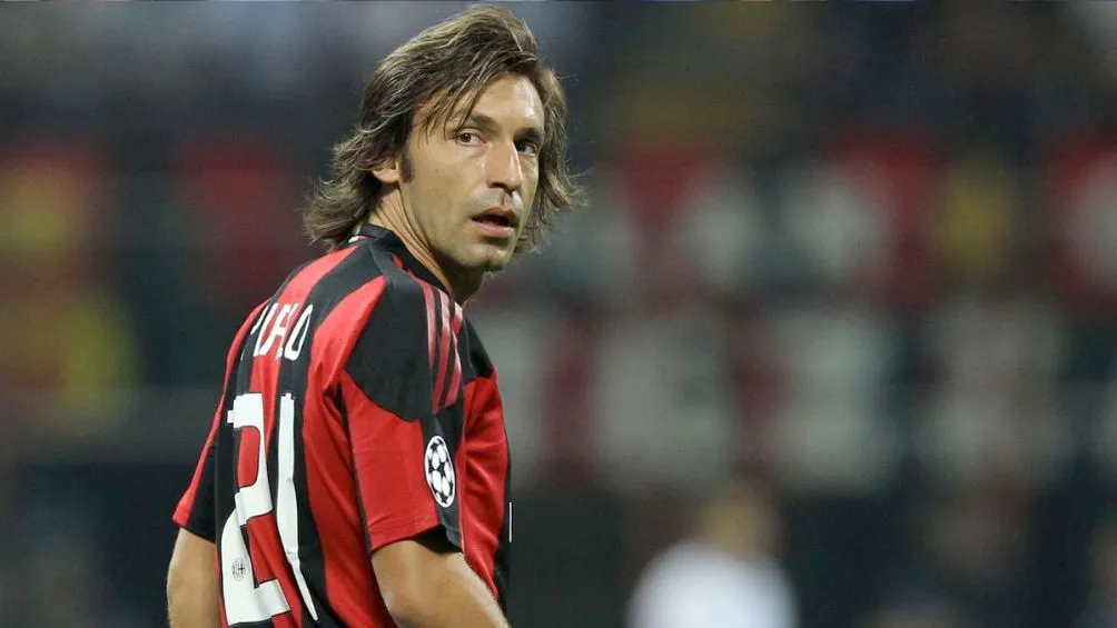 AP Pirlo con el AC Milan