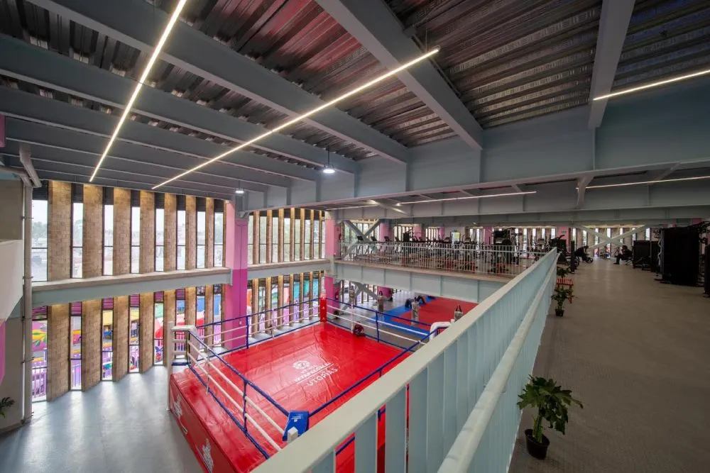 Las clases de lucha libre y box son gratuitas.