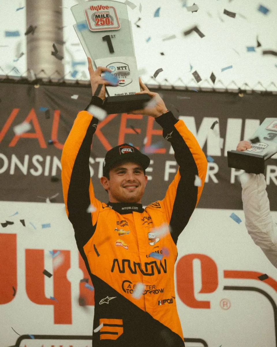 Pato finalizará la temporada de la IndyCar el próximo domingo