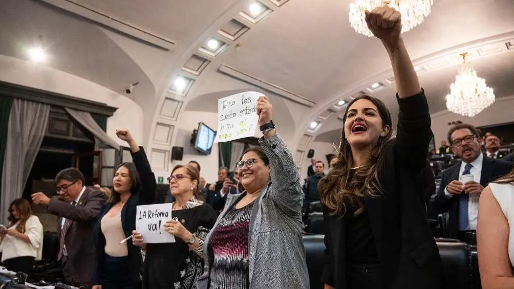 La votación quedó con 86 votos a favor y 41 en contra.