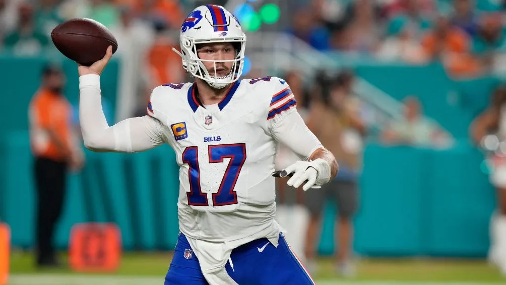 AP Josh Allen tuvo una noche tranquila