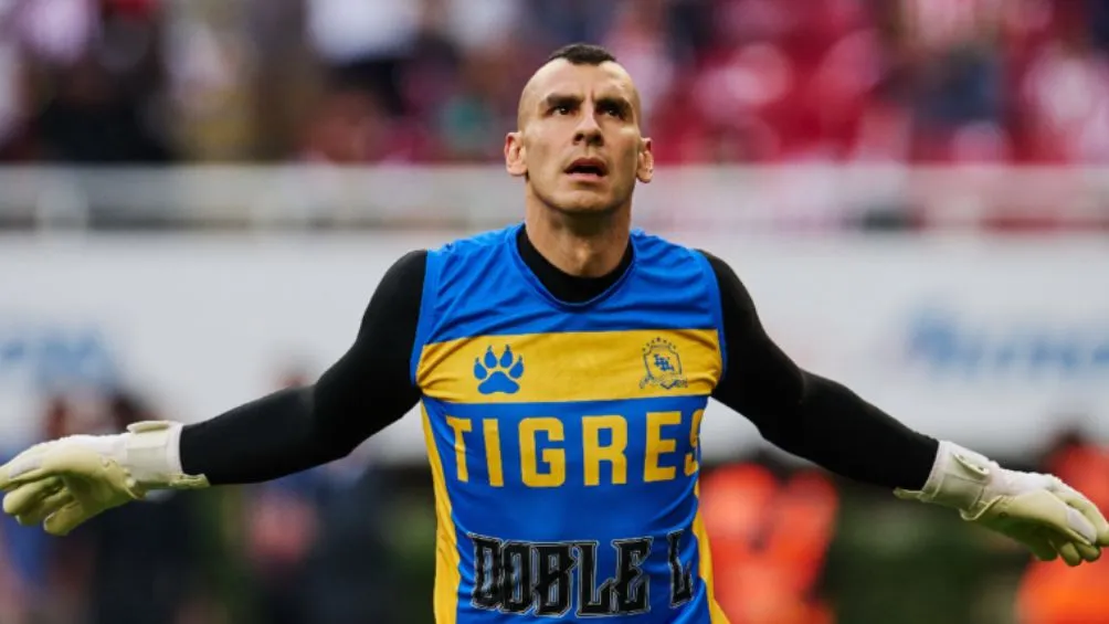 Guzmán previo a un partido