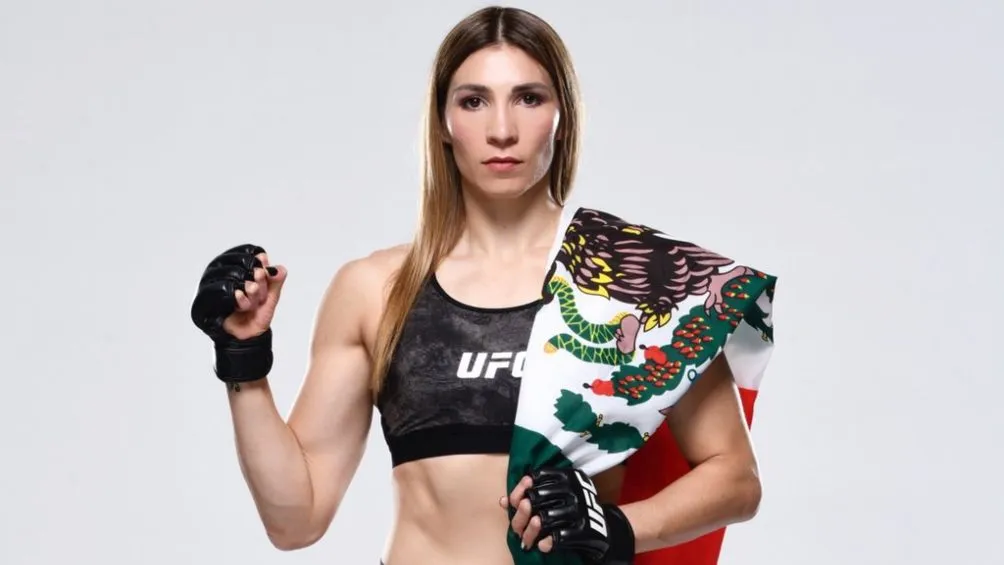 X: @IreneAldana_ Irene Aldana participará en el evento de UFC