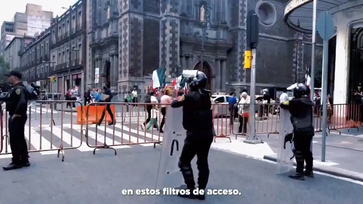 X: @SSC_CDMX Los filtros de seguridad estarán en todos los eventos del Grito de Independencia.
