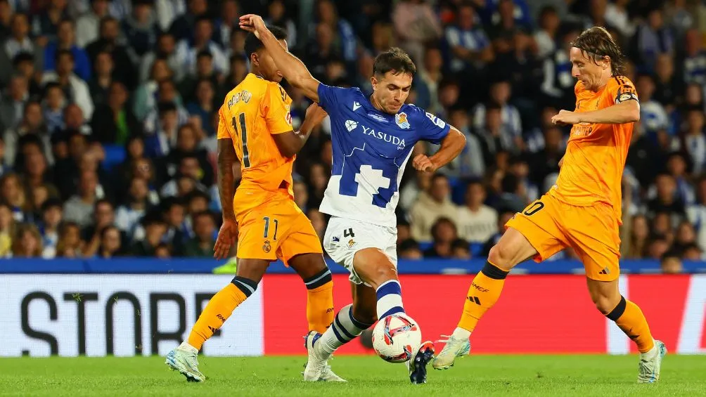 imágenes del Real Madrid vs Real Sociedad