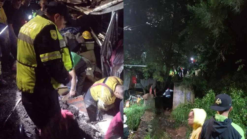 Cuerpos de emergencia del Edomex ya trabajan en la zona.