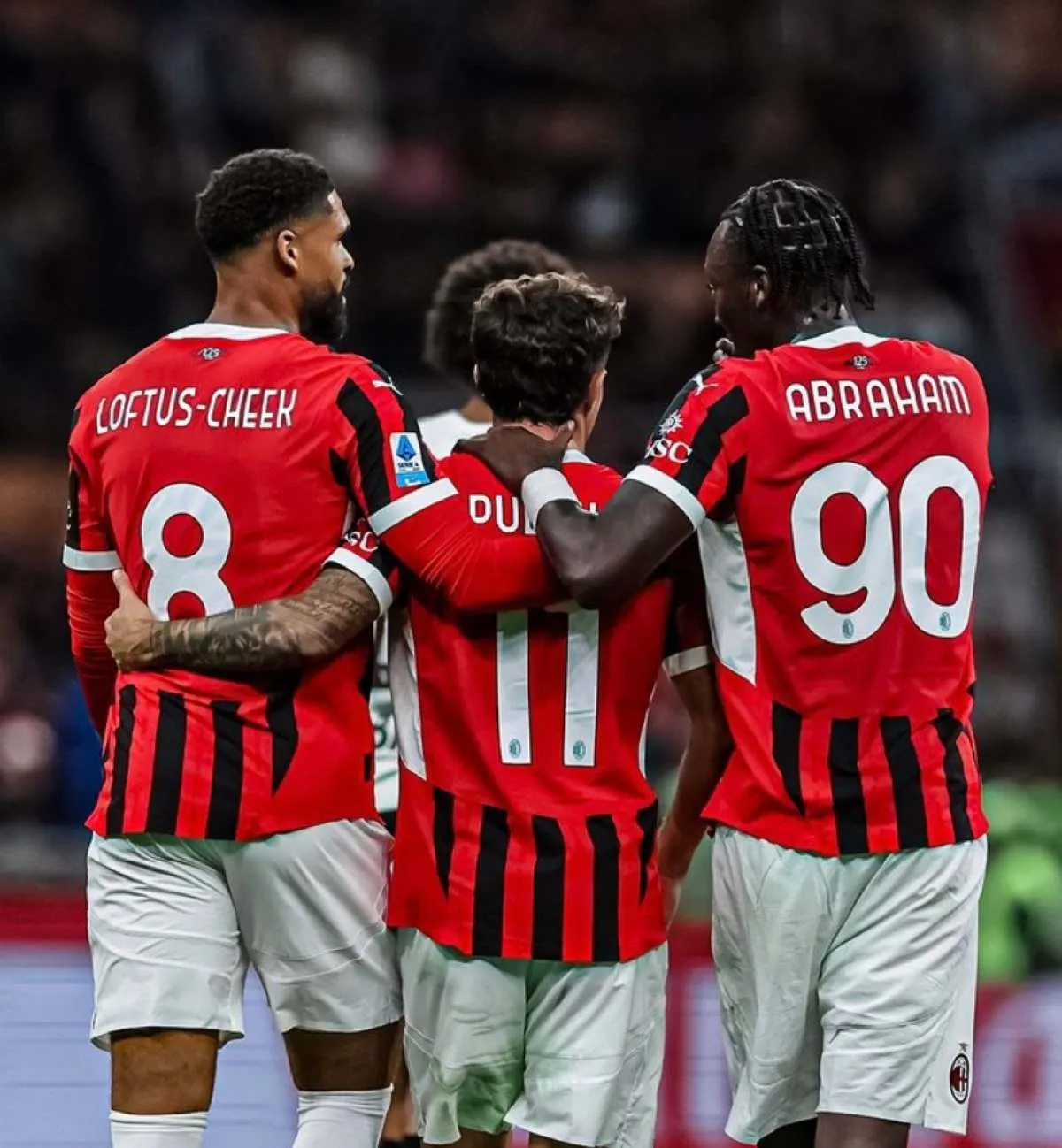 Milan en partido de Serie A