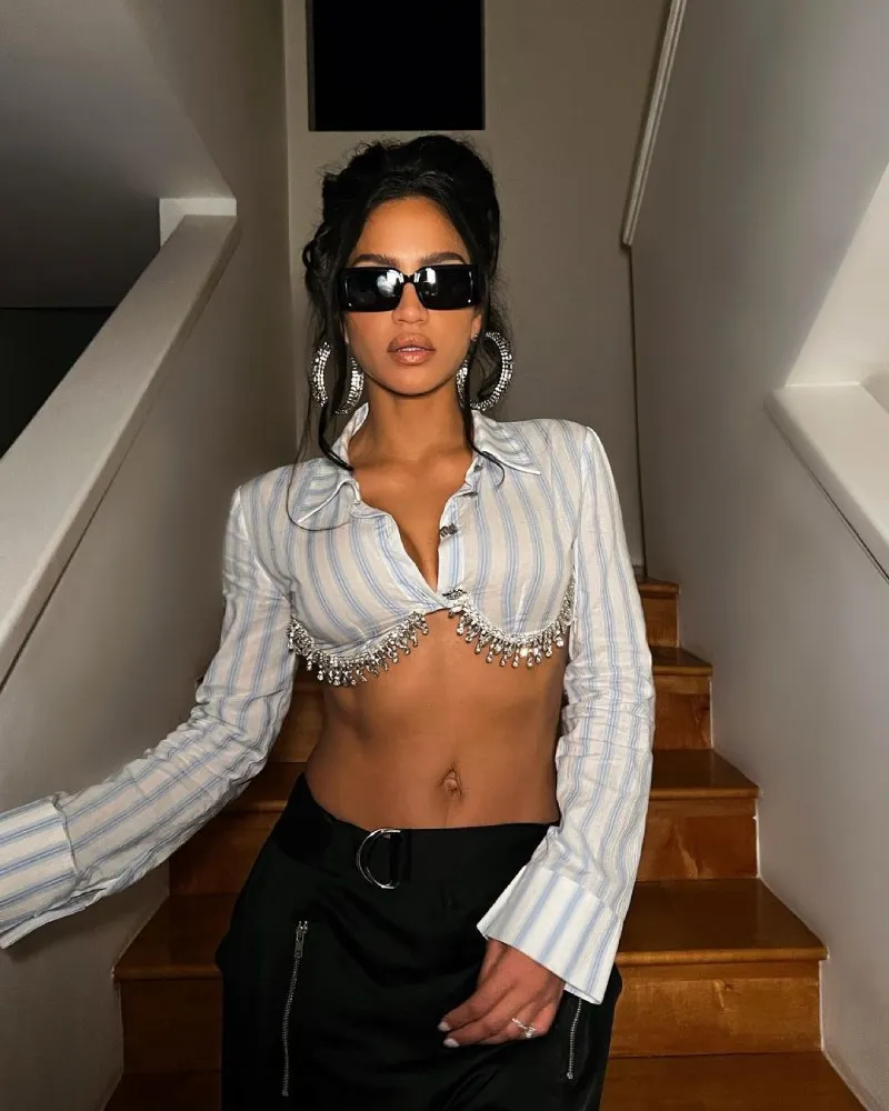 IG: @cassie Cassie, exnovia del rapero, lo denunció por violencia.