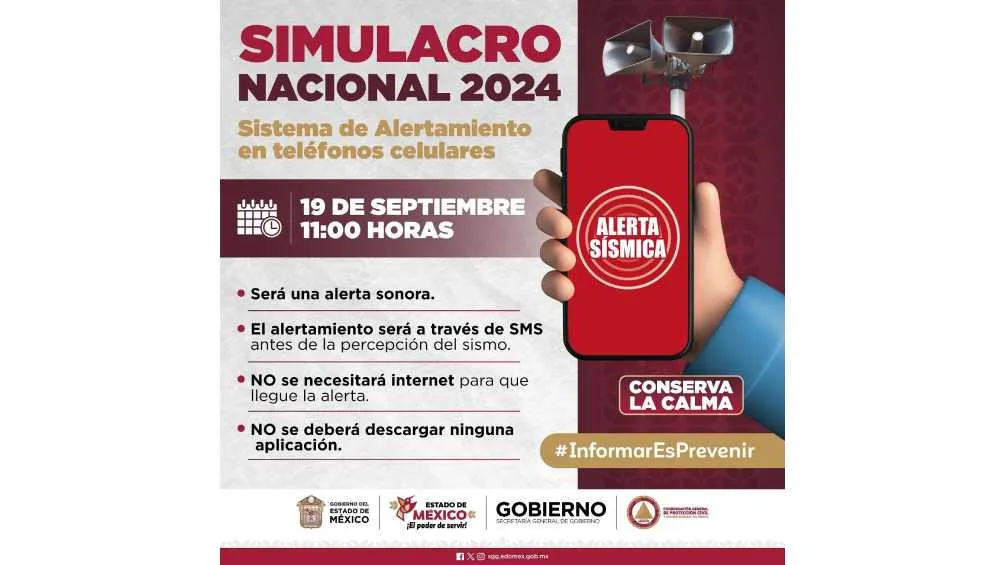 Para recibir este mensaje, no es necesario descargar una app ni tener Internet en el celular.