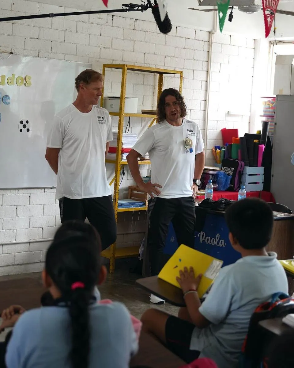 Puyol estuvo entre los invitados