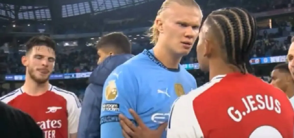 Reaccionó ante Gabriel Jesús