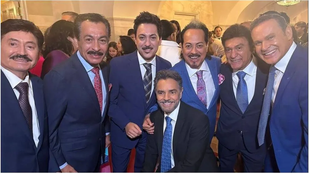 Además de la agrupación varios personajes fueron invitados como Eugenio Derbez.