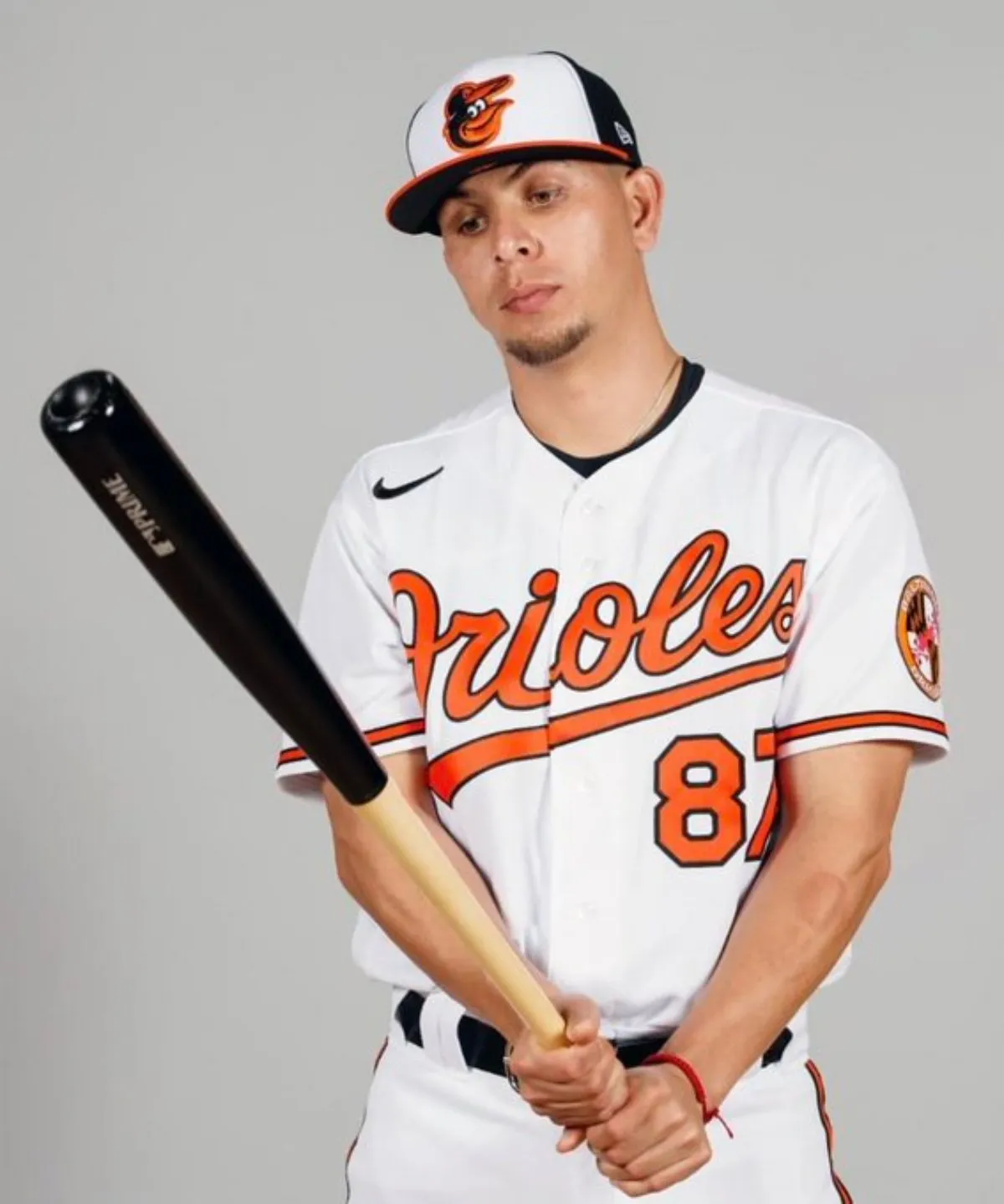 Urías con el equipo de Baltimore