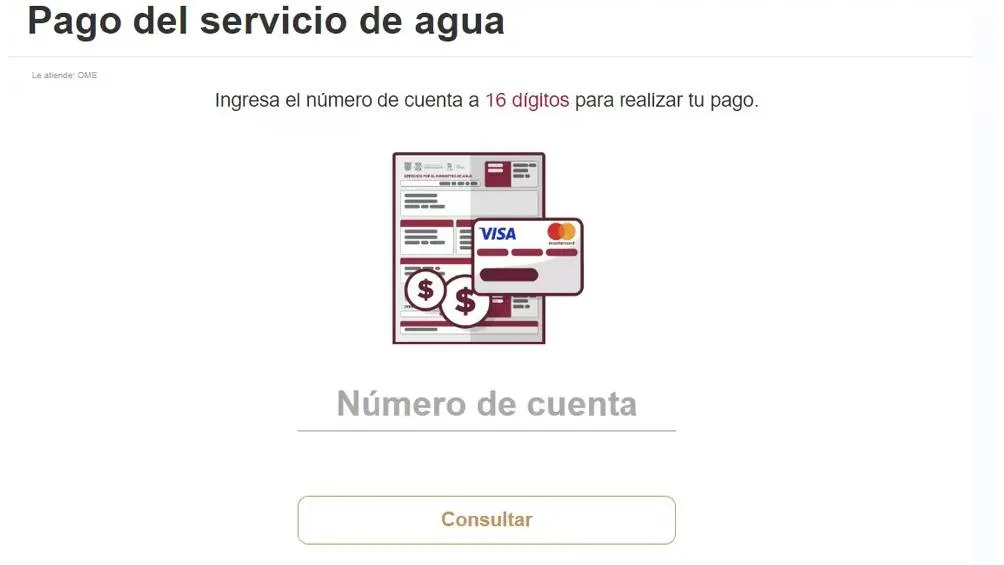 Así puede pagar tu recibo de agua vencido desde casa.