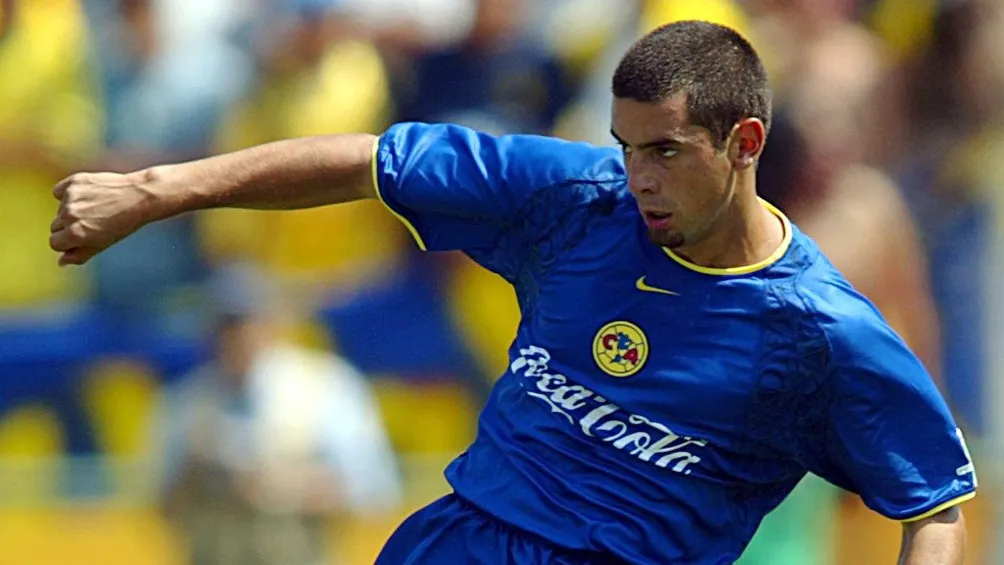 Raúl Salinas en partido con América