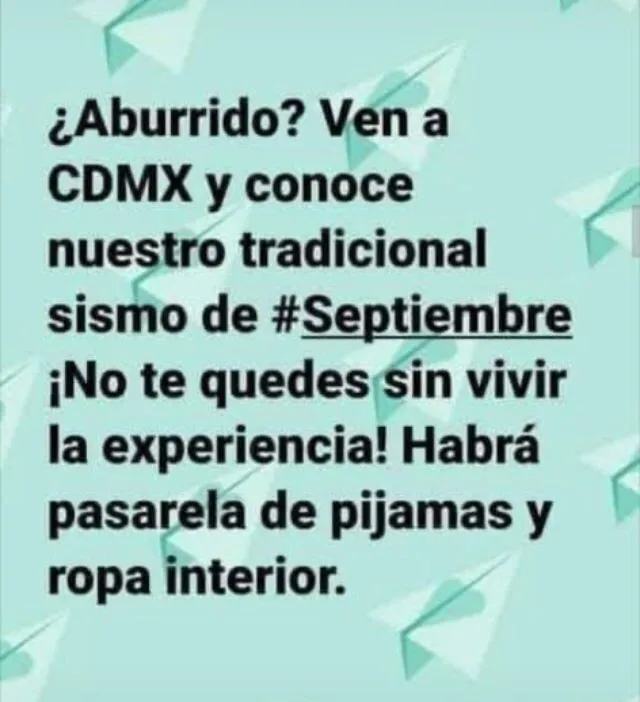 @Estradamyers Así reaccionaron los usuarios tras el sismo.