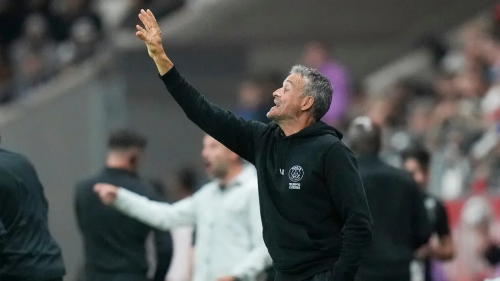 Luis Enrique, entrenador español