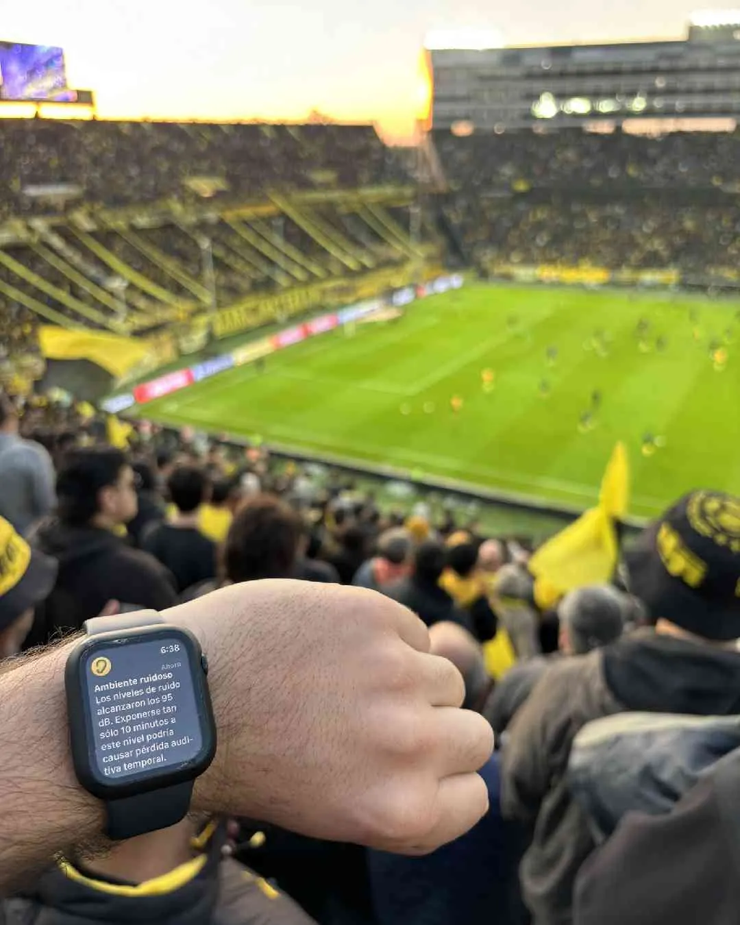 Tensión por la intensidad de ruido