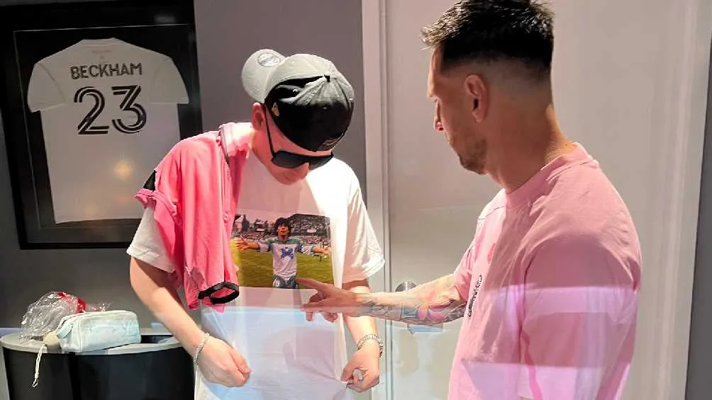 El argentino es muy amigo de Messi.