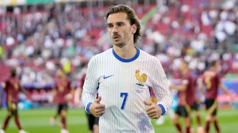 el 7 de Francia durante la Eurocopa