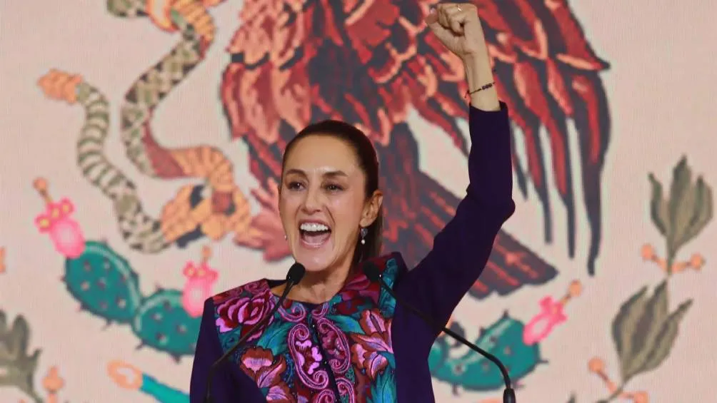 Claudia Sheinbaum se convertirá en la primera mujer presidenta en México.