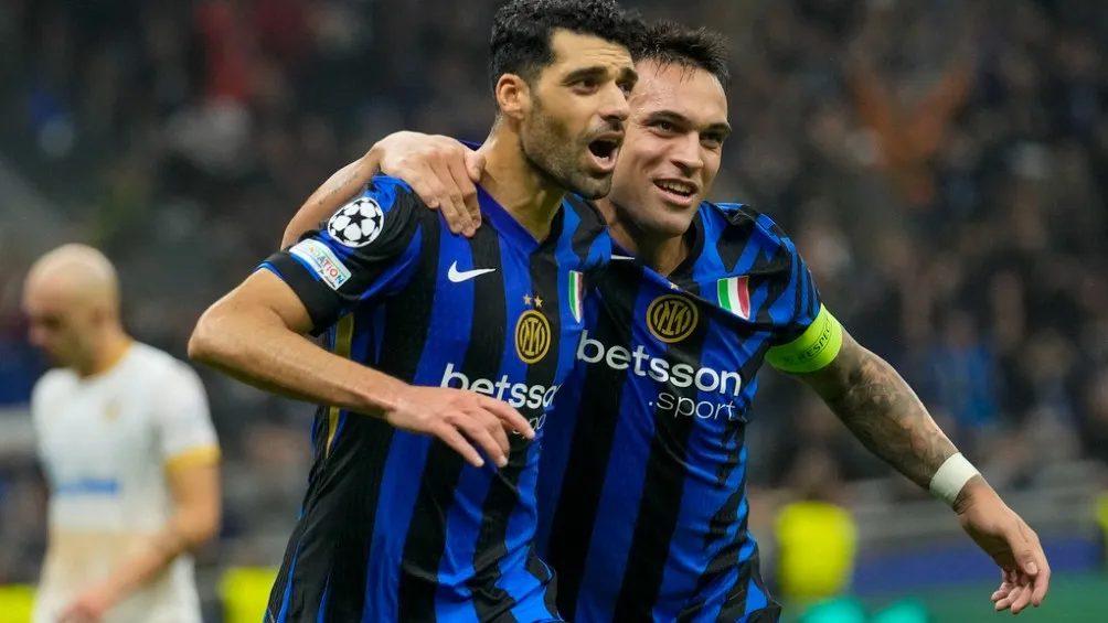 Inter de Milan celebra la victoria