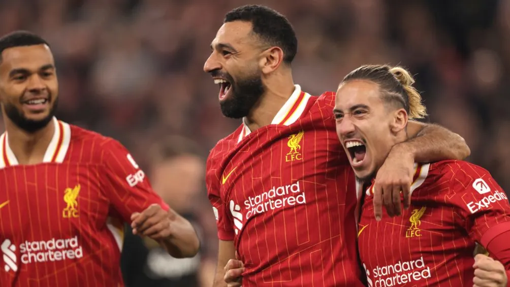 Salah anotó un golazo