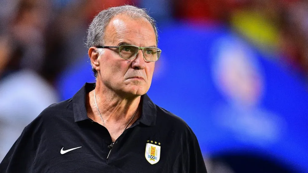 Marcelo Bielsa, DT de la Selección de Uruguay