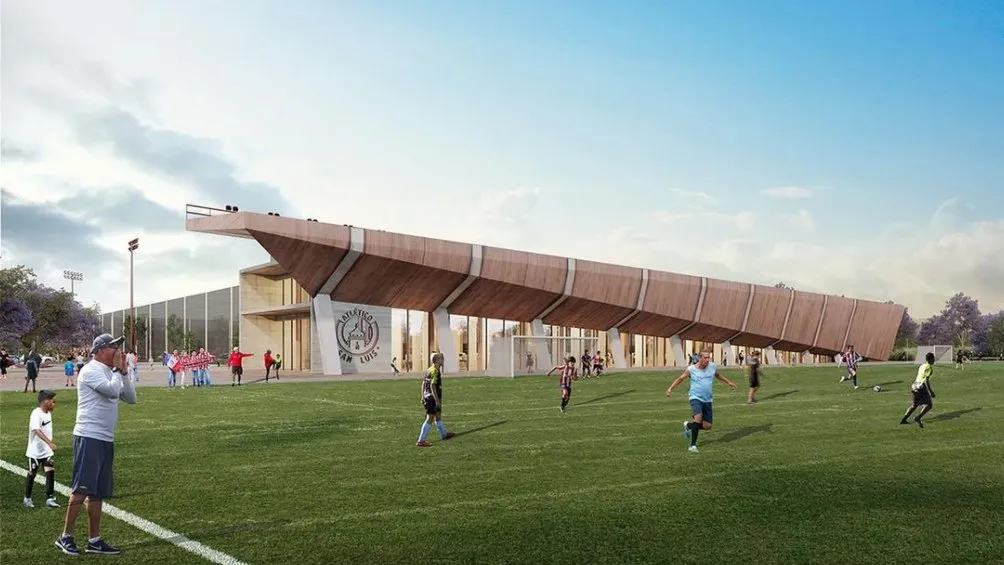 Render del nuevo complejo deportivo