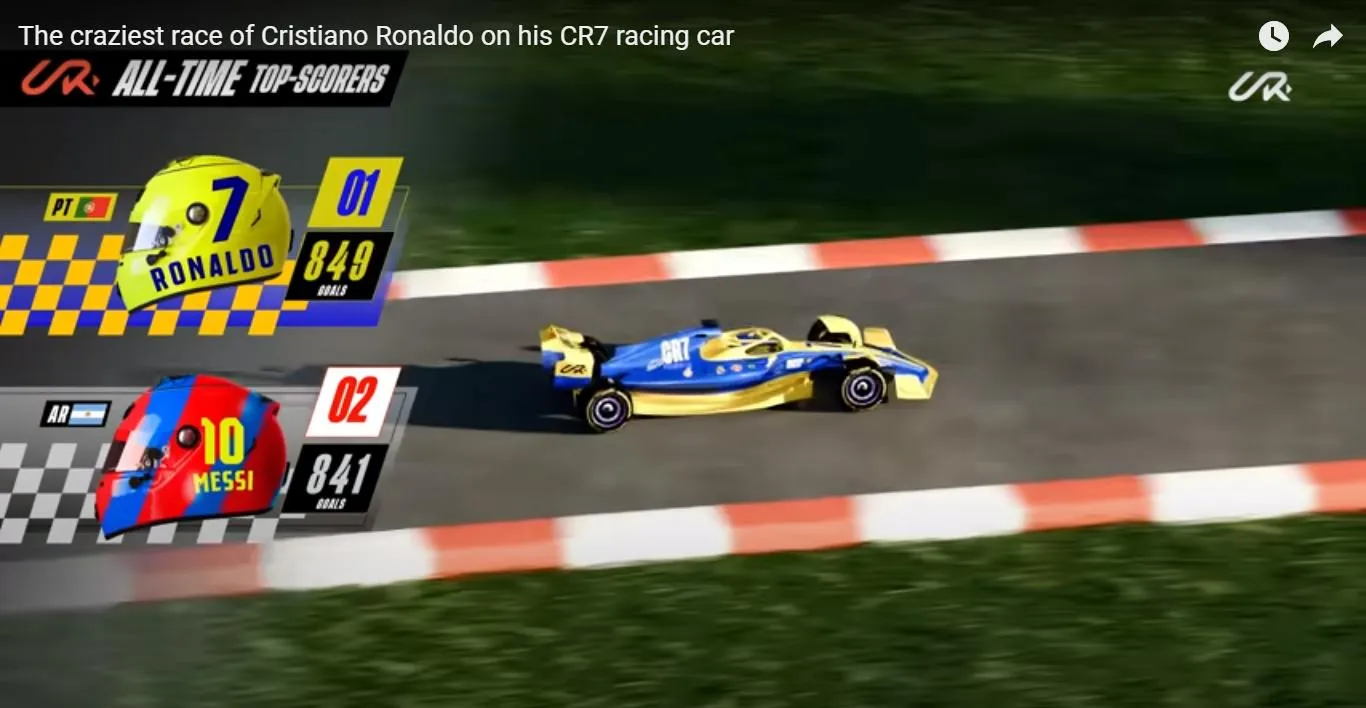 Messi fue el último jugador al que Ronaldo superó