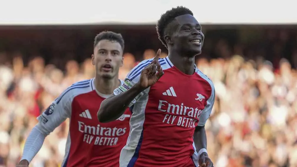 Saka sentenció el partido