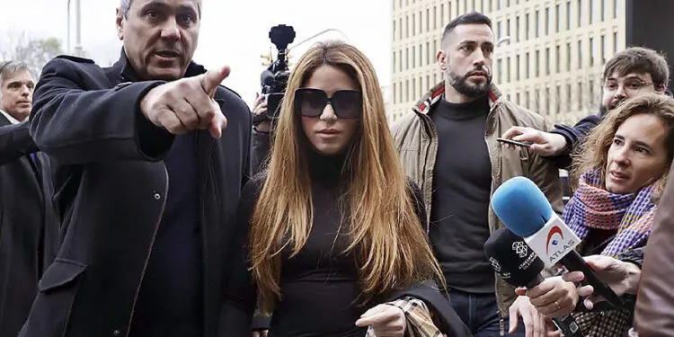 Farándula CCS Shakira ha enfrentado problemas fiscales en España, por deudas millonarias