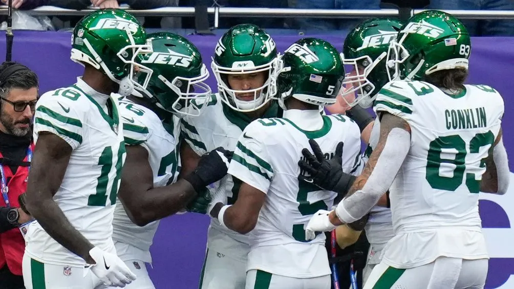 AP Jets en el partido ante Vikings