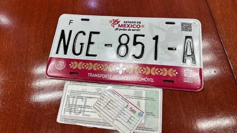 NO se pueden cambiar los datos de las placas.