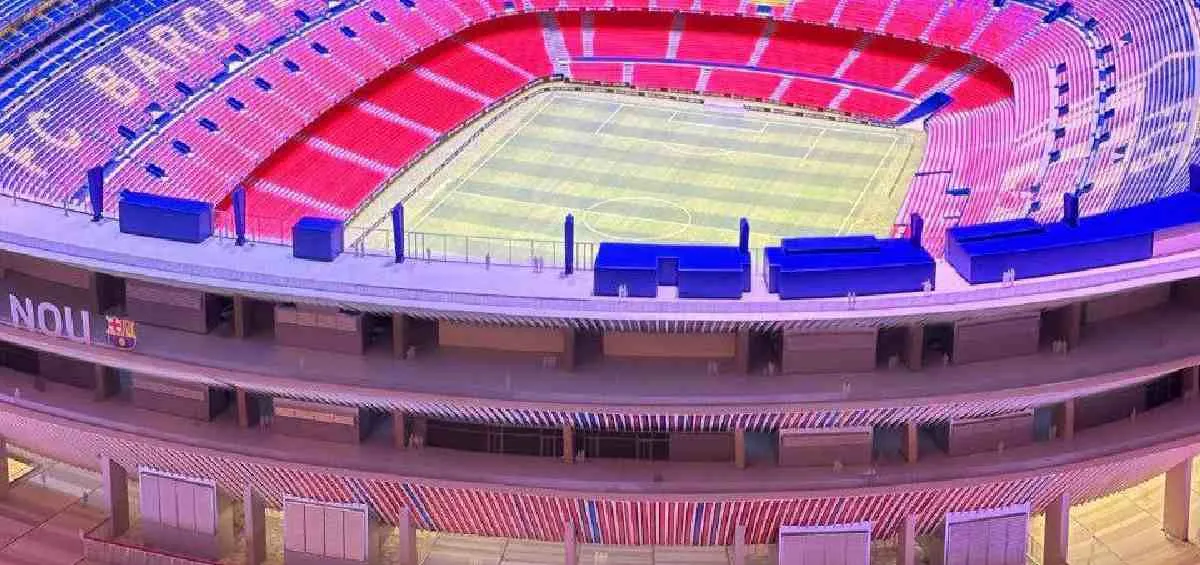 Fachada del Camp Nou