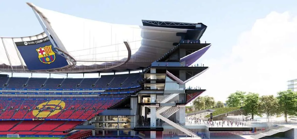 Pantallas gigantes adornarán el inmueble