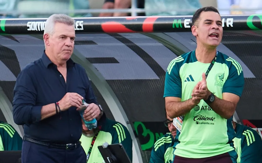 IMAGO7 'Vasco' Aguirre y Rafa Márquez