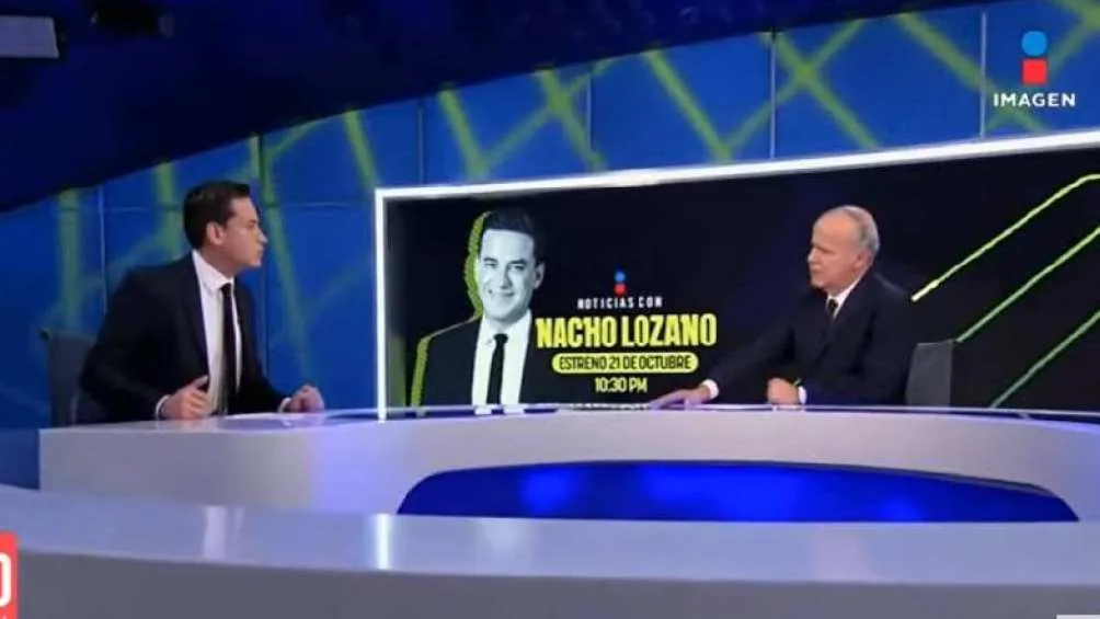 Ciro Gómez Leyva presentó a Nacho Lozano como su reemplazo en Imagen Televisión.