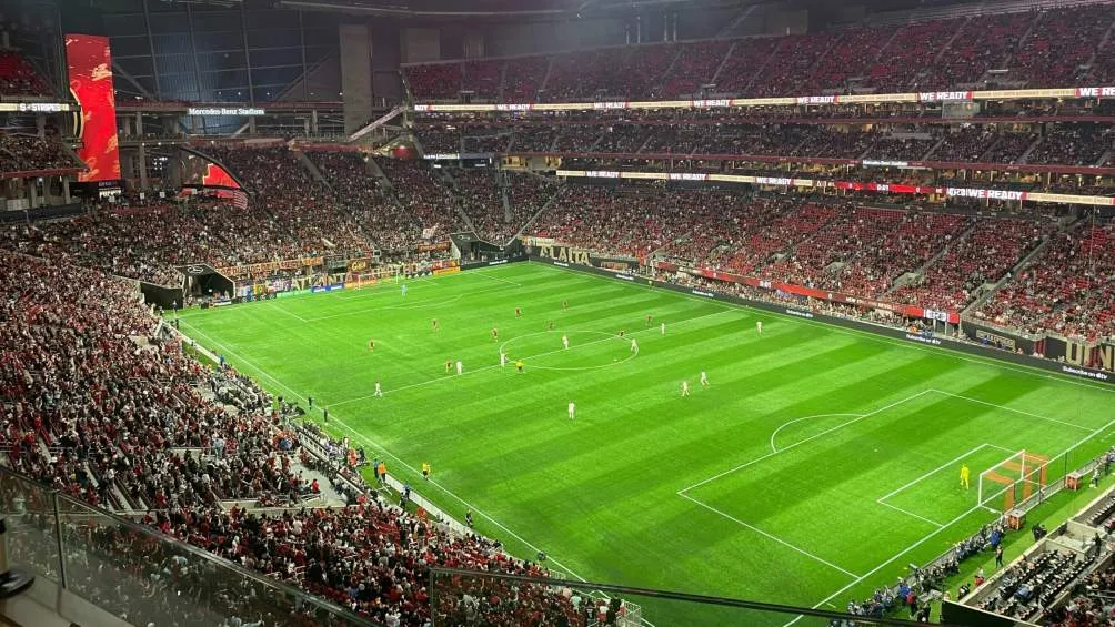 X: @MBStadium Mercedes-Benz Stadium, recinto de mayor capacidad en la MLS