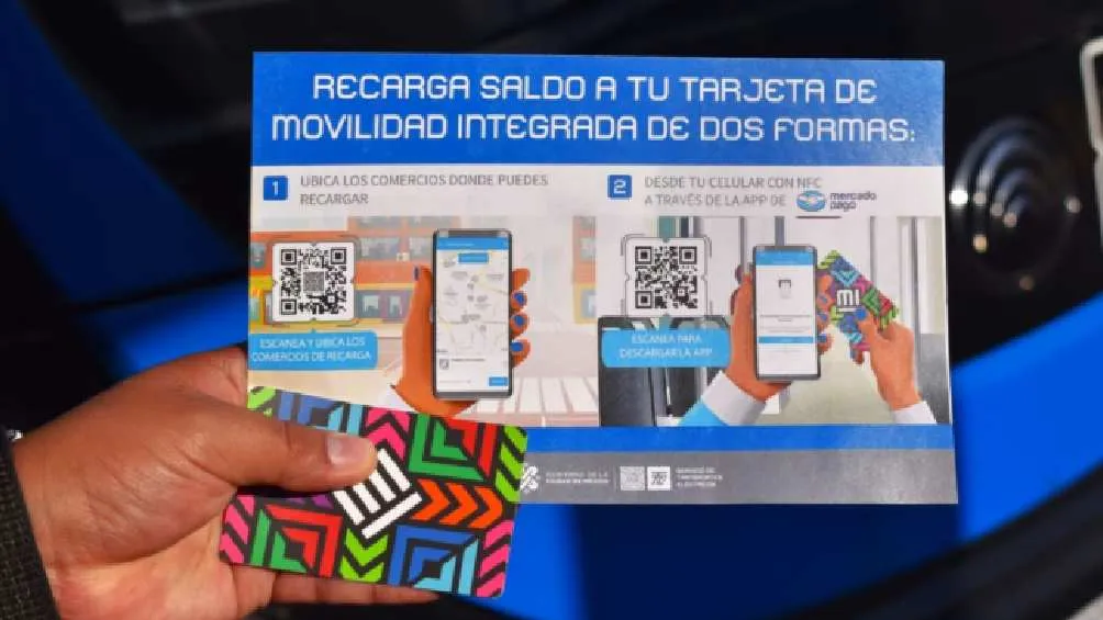 También con esta App CDMX puedes recargar tu Tarjeta MI desde el celular.