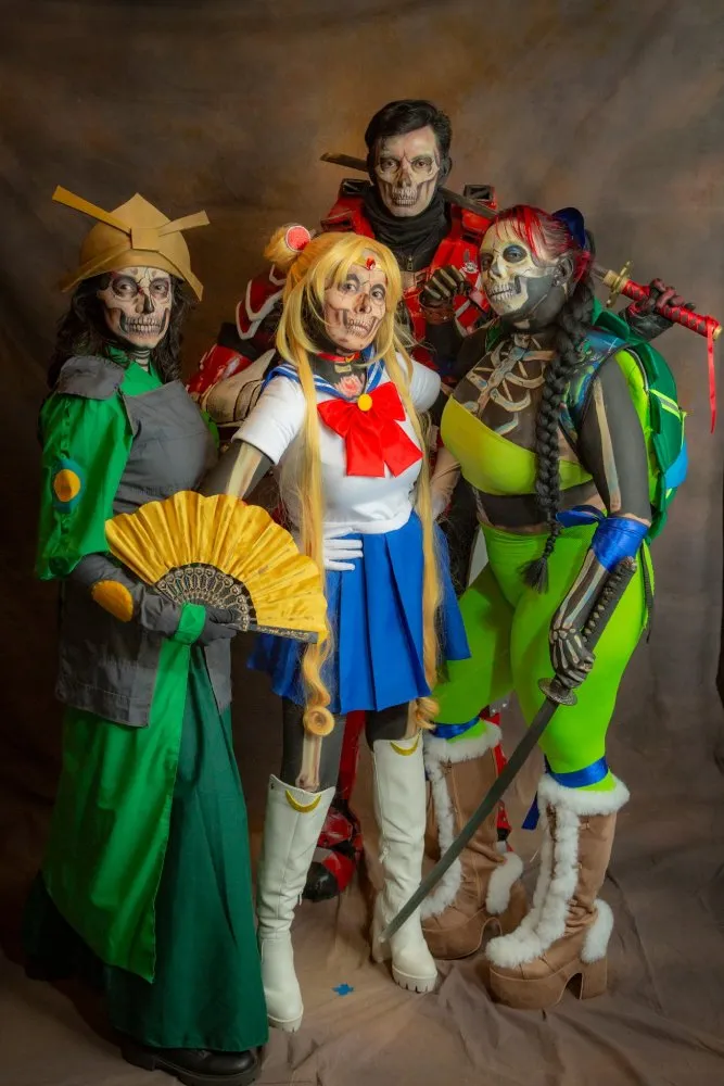 FB: @MEGACATRINAS Puedes ir bajo cualquier personaje, pero con la esencia de Catrina.